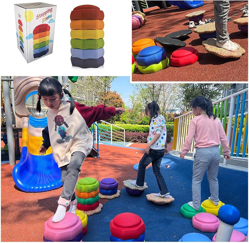 Balance Stepping Stones for Kids, Toddler Stepping Stones,Stepping Stones for Toddlers,Sensory St... | Amazon (US)