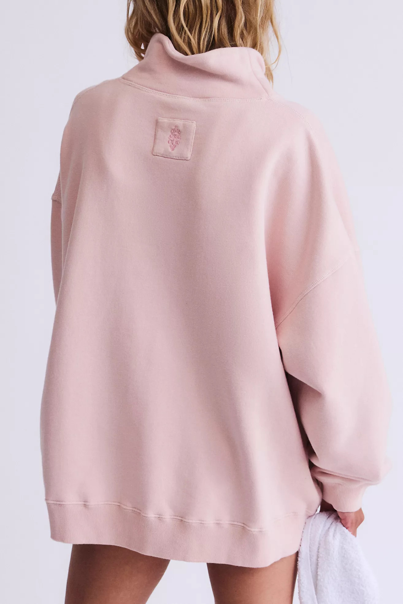 A Cut Above Mock Neck Pullover Sweatshirt | Free People (Global - UK&FR Excluded)