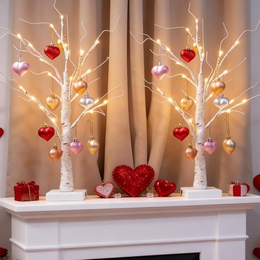 Shop Valentine’s Day decor! The 2Pack Valentines Day Decor Lighted Birch Tree with Heart-Shaped Ornaments,USB&Battery Operated Light Up Artificial Tree for Home Indoor Party Valentines Day Decorations (Warm White) is under $30.

Keywords: Valentine’s Day decor, home refresh, Valentine’s Day decorations



#LTKFindsUnder50 #LTKSaleAlert #LTKSeasonal
