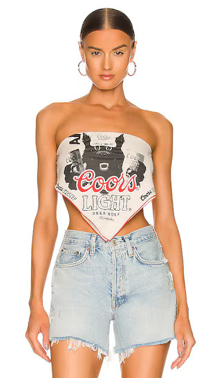 Coors Light AHROOoo Bandana in Vintage Khaki | Revolve Clothing (Global)