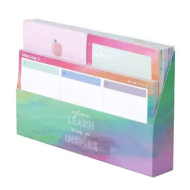 Inspire Teacher Sticky Notes Box Set | Erin Condren | Erin Condren