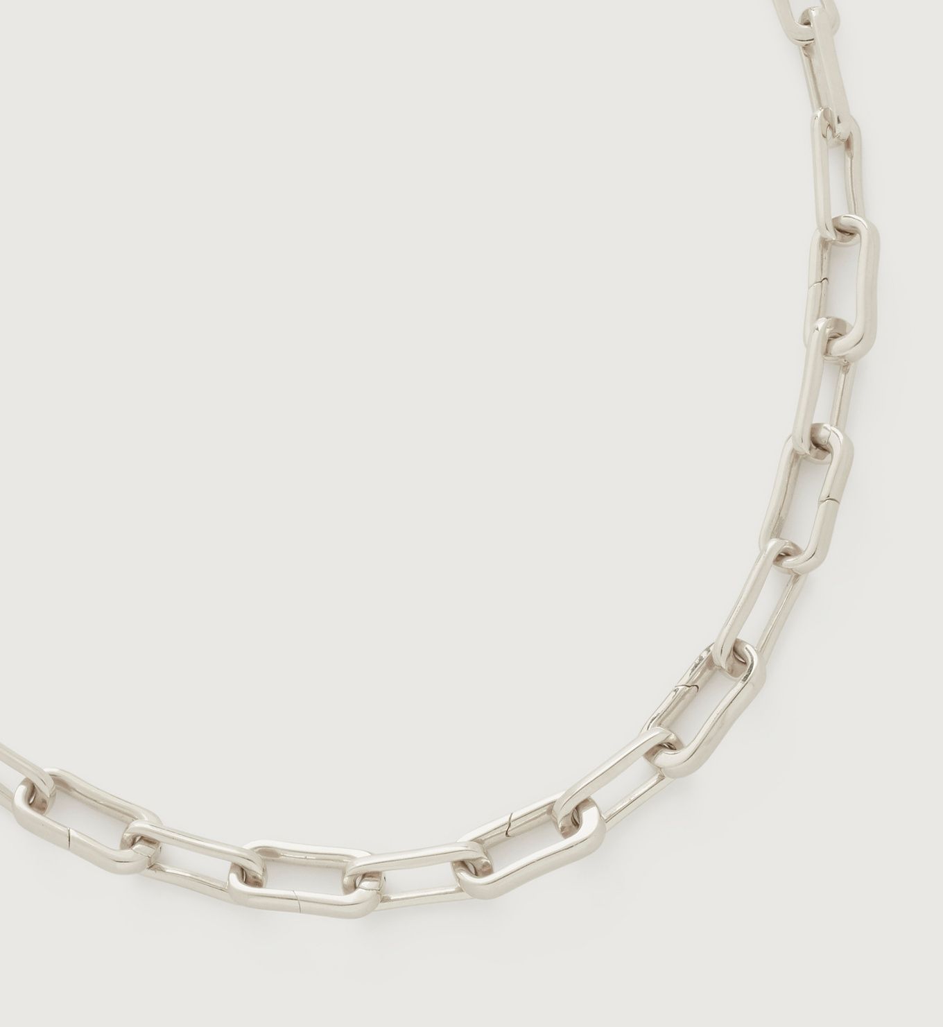 Alta Capture Charm Necklace Adjustable 48cm/19" | Monica Vinader (US)