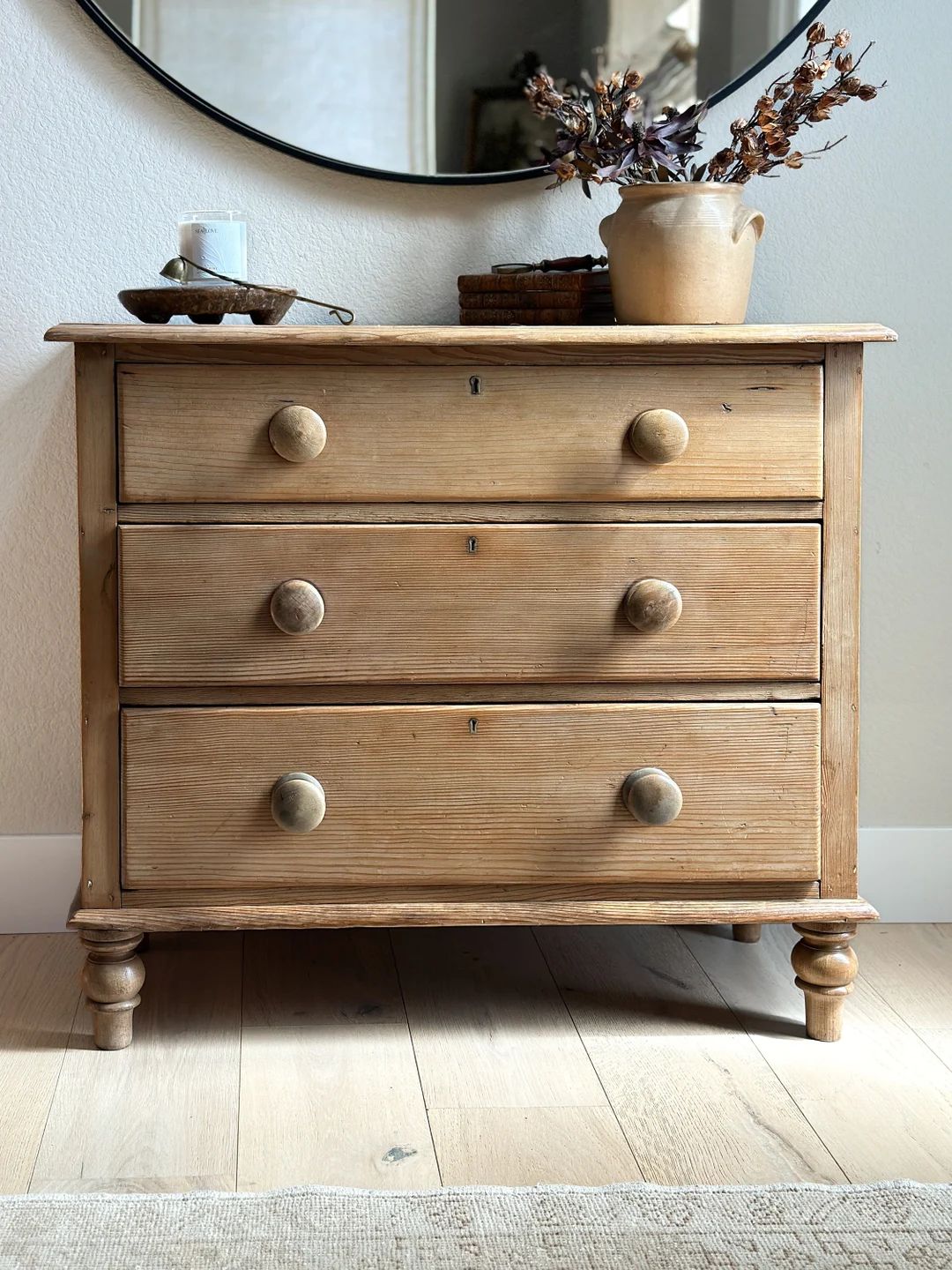 Antique English Pine Dresser - Etsy | Etsy (US)
