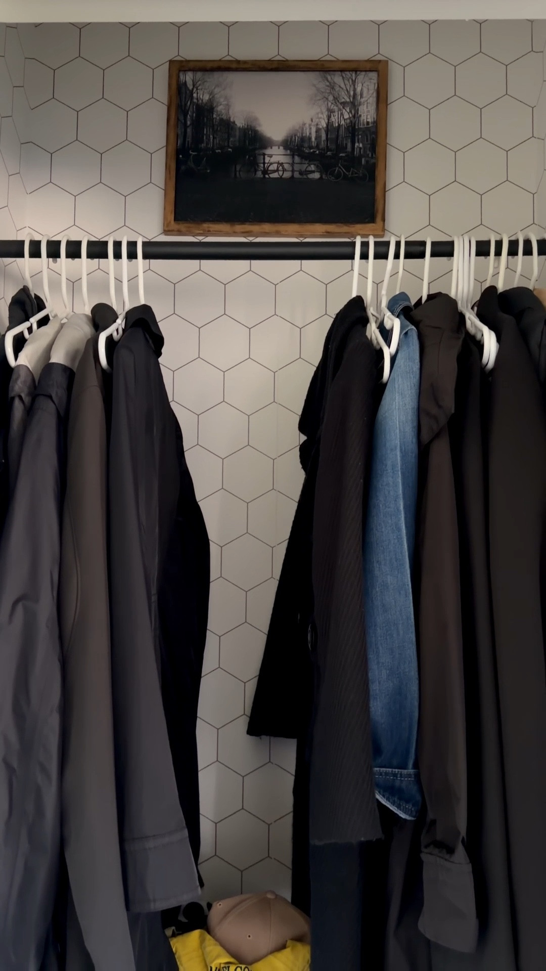 Coat closet organization 

#coatcloset #closet #organization 

#LTKSeasonal #LTKHome #LTKOver40