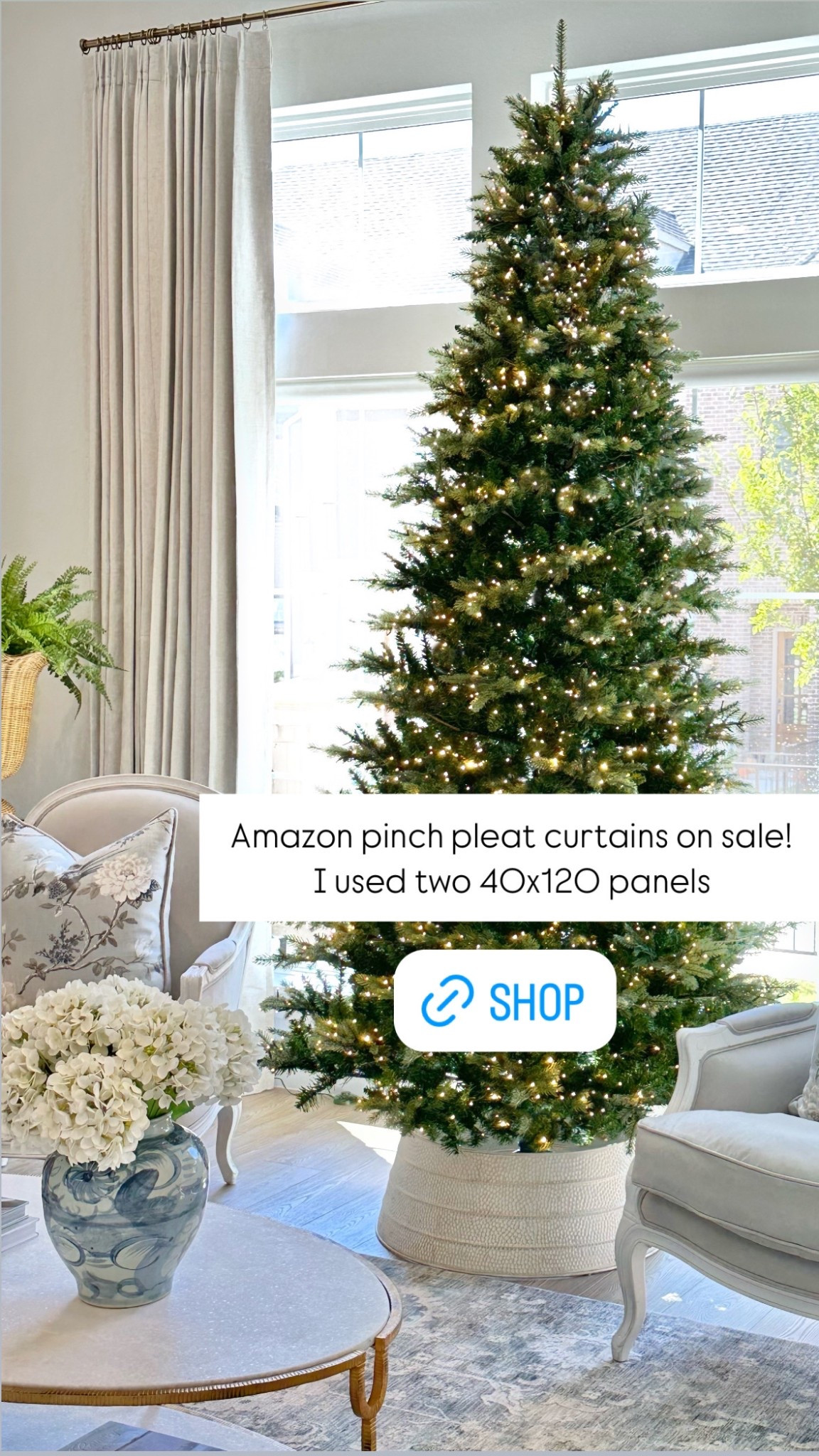 Amazon pinch pleat curtains under $100! Redeem coupon code 

#LTKFindsUnder50 #LTKSaleAlert #LTKHome