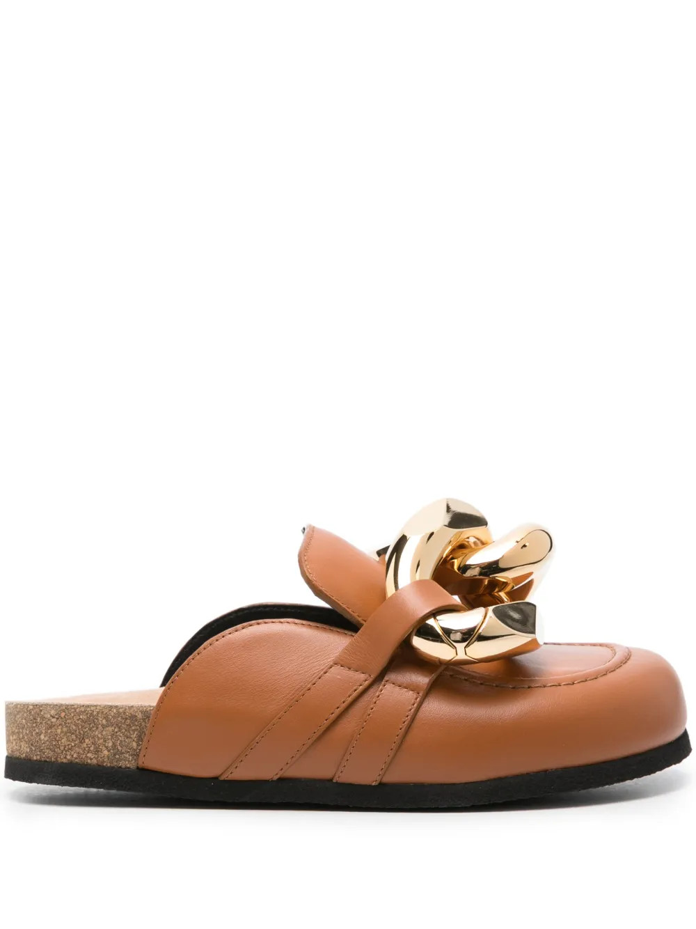 chain-detail leather mules | Farfetch Global