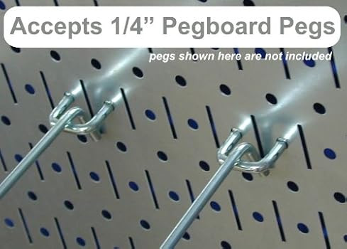 Wall Control 30-P-3232GV Galvanized Steel Pegboard Pack | Amazon (US)