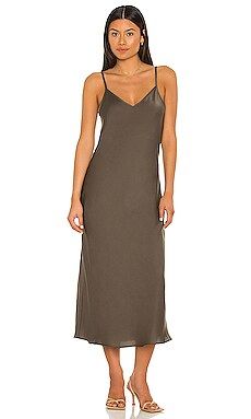 Love this dress. I'm 5'5 145 lbs and curvy. Fits great with adjustable straps. | Revolve Clothing (Global)