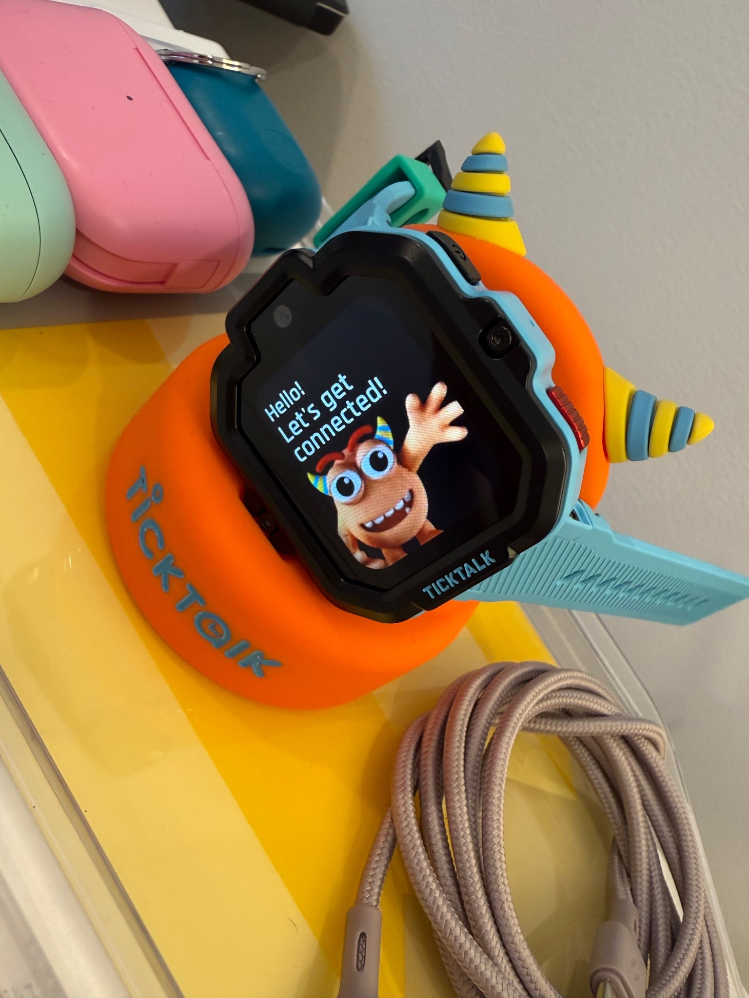 Keeping my kiddos safe with the TickTalk5! #ad 