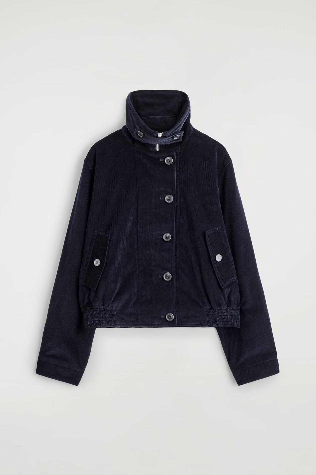 CORDJACKE MIT STEHKRAGEN - NAVYBLAU | COS DE | COS (EU)