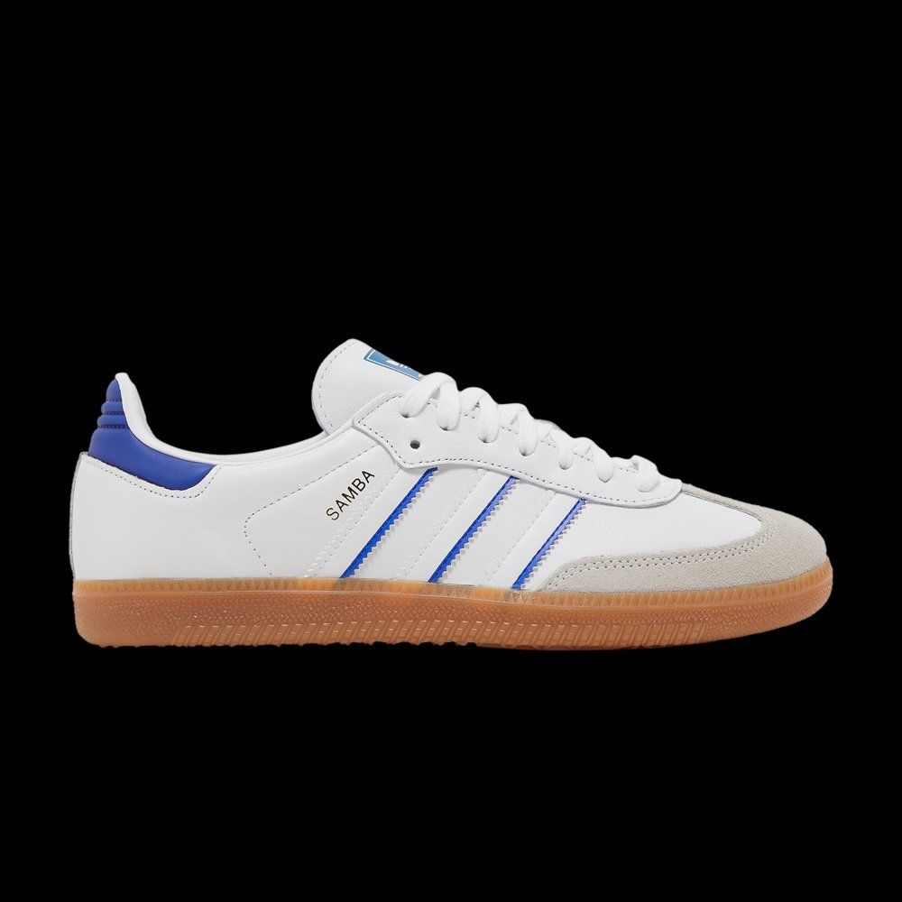 adidas Samba 'White Lucid Blue' Sneakers | GOAT