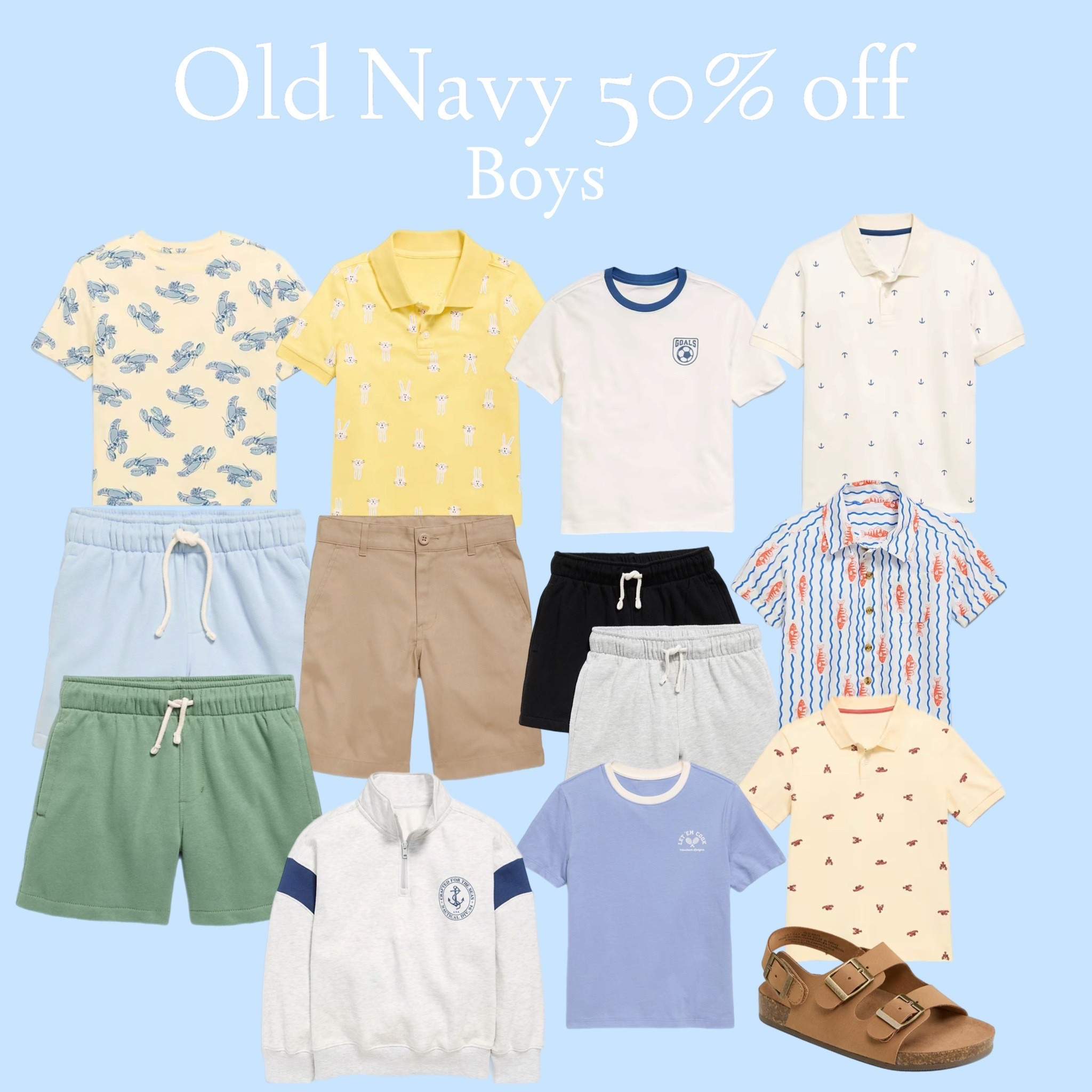 Boys spring summer clothes 