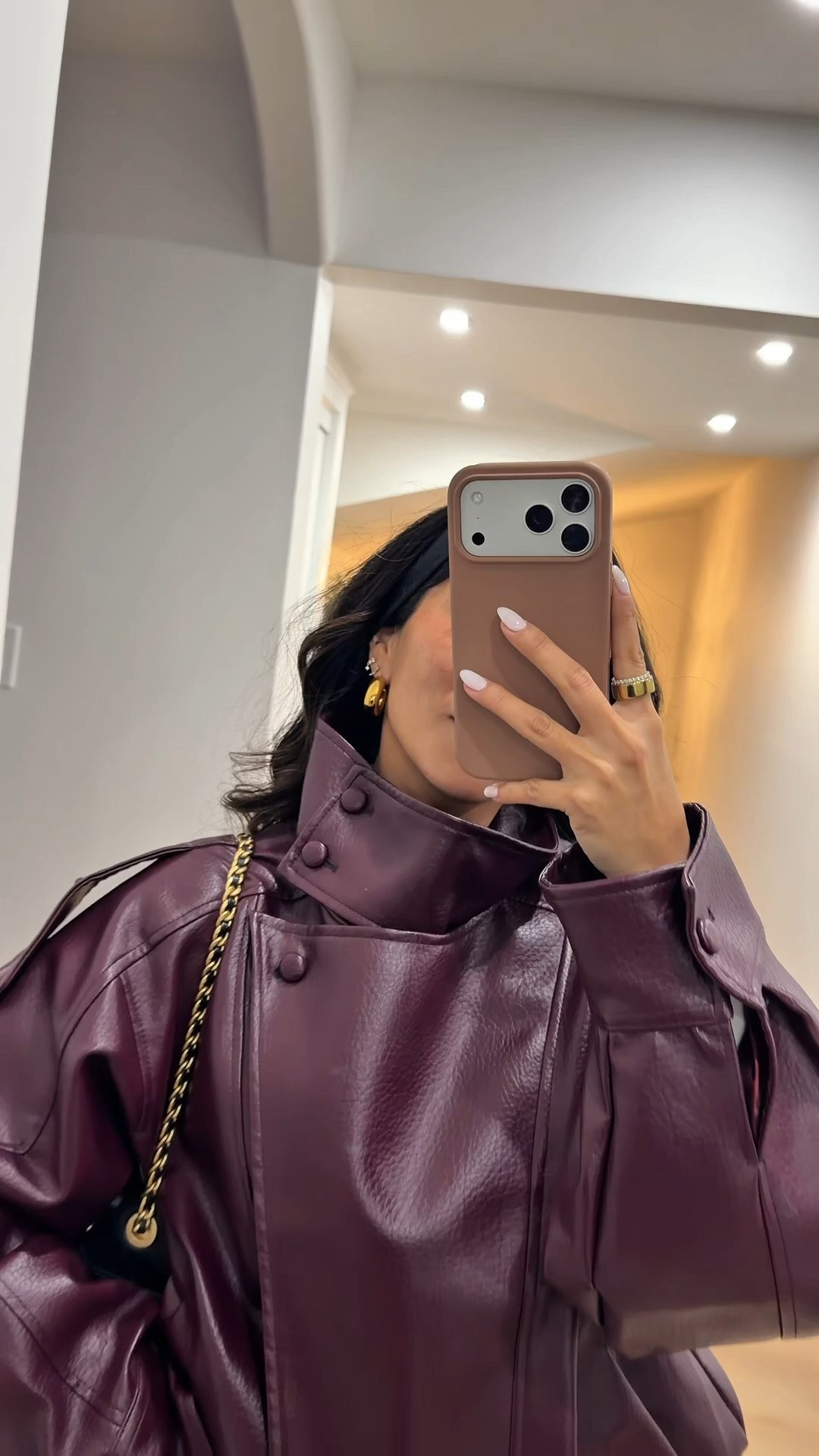 The viral leather jacket is not on Amazon! 
Wearing size small 

#LTKootd #LTKgrwm #LTKPetite