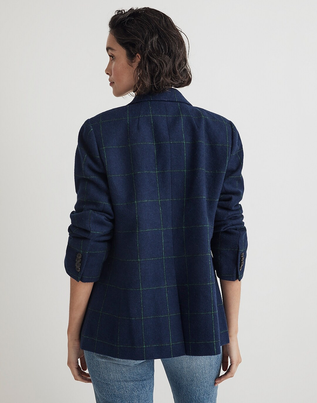 The Rosedale Blazer in Plaid | Madewell