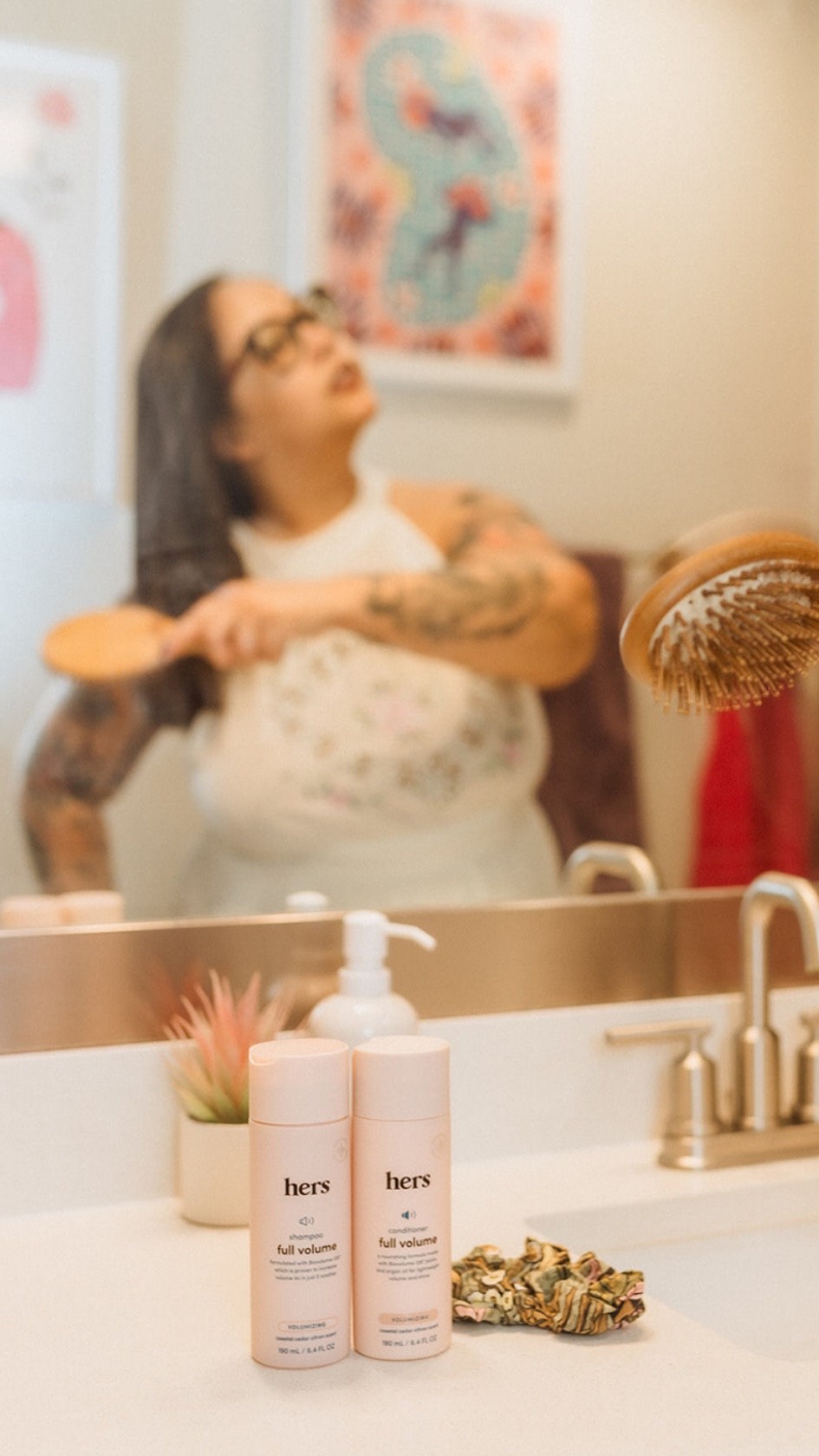 Pump up the volume with hers Full Volume Shampoo and Conditioner! 

Say goodbye to flat, lifeless hair and hello to luxurious volume and bounce. 

Not only does this dynamic duo add thickness and fullness to your mane, but it also leaves it feeling soft, smooth, and super shiny.

#LTKbeauty #LTKMostLoved #LTKfindsunder50