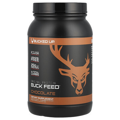 Bucked Up, Buck Feed ™, Original Protein, Chocolate, 35.34 oz (1,002 g) | iHerb