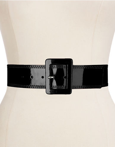 CALVIN KLEIN&nbsp;Patent Leather Belt | Lord & Taylor