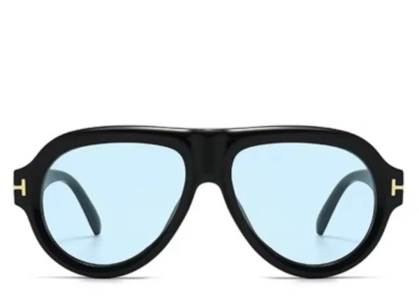 Cali Blue Tint Oversized Sunglasses | Jewel Boutique