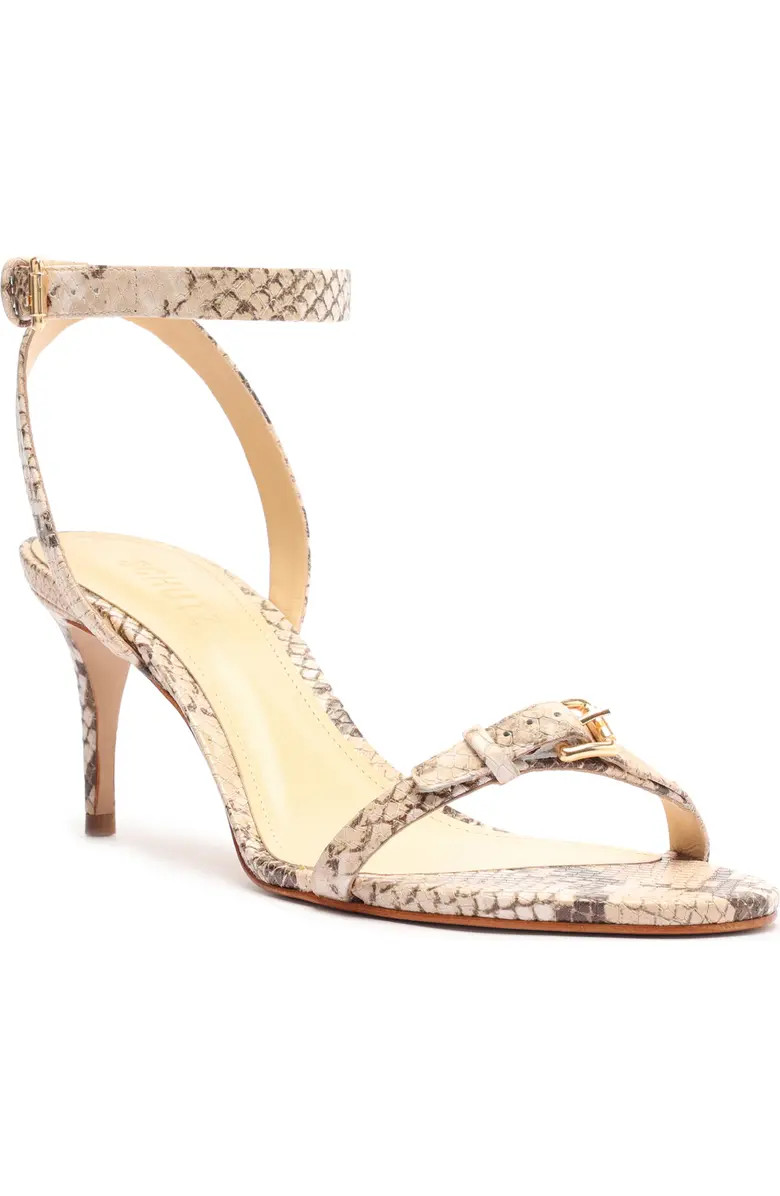 Schutz Aurora Mid Ankle Strap Sandal (Women) | Nordstrom | Nordstrom