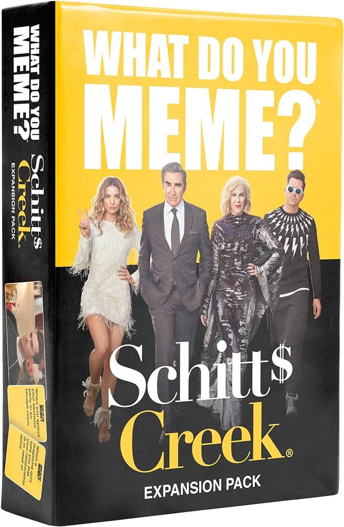 WHAT DO YOU MEME? Schitt's Creek Expansion Pack – Designed to be Added to Core Party Game | Amazon (US)