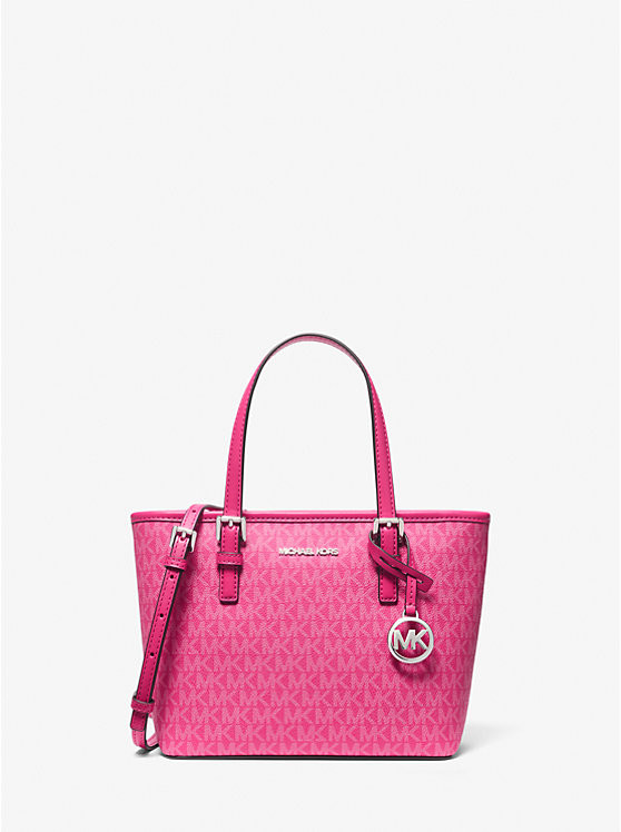 Jet Set Travel Extra-Small Logo Top-Zip Tote Bag | Michael Kors US