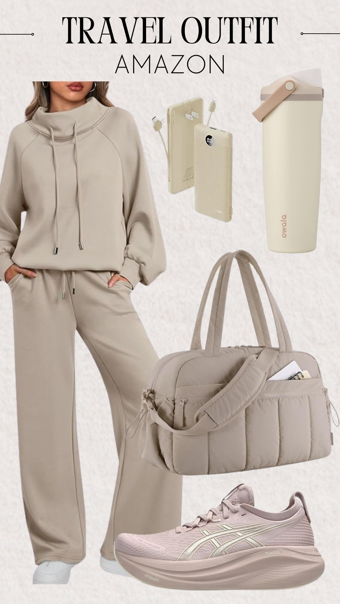 Travel Outfit from Amazon
Comfy, cute, and perfect for holiday travel ✈️✨ This whole look is Amazon! Cozy girl approved! 🤍

#traveloutfit #airportstyle #amazonfashion #amazonoutfit #travelstyle #cozyoutfit #ltkfashion #ltkfinds #amazongems #fallstyle #winterstyle

#LTKSeasonal #LTKTravel #LTKFindsUnder50