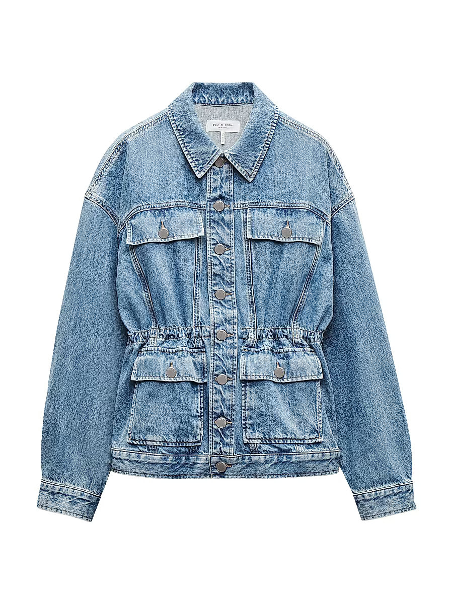 Women's Amy Cinched Denim Jacket - Ithaca - Size Medium | Saks Fifth Avenue
