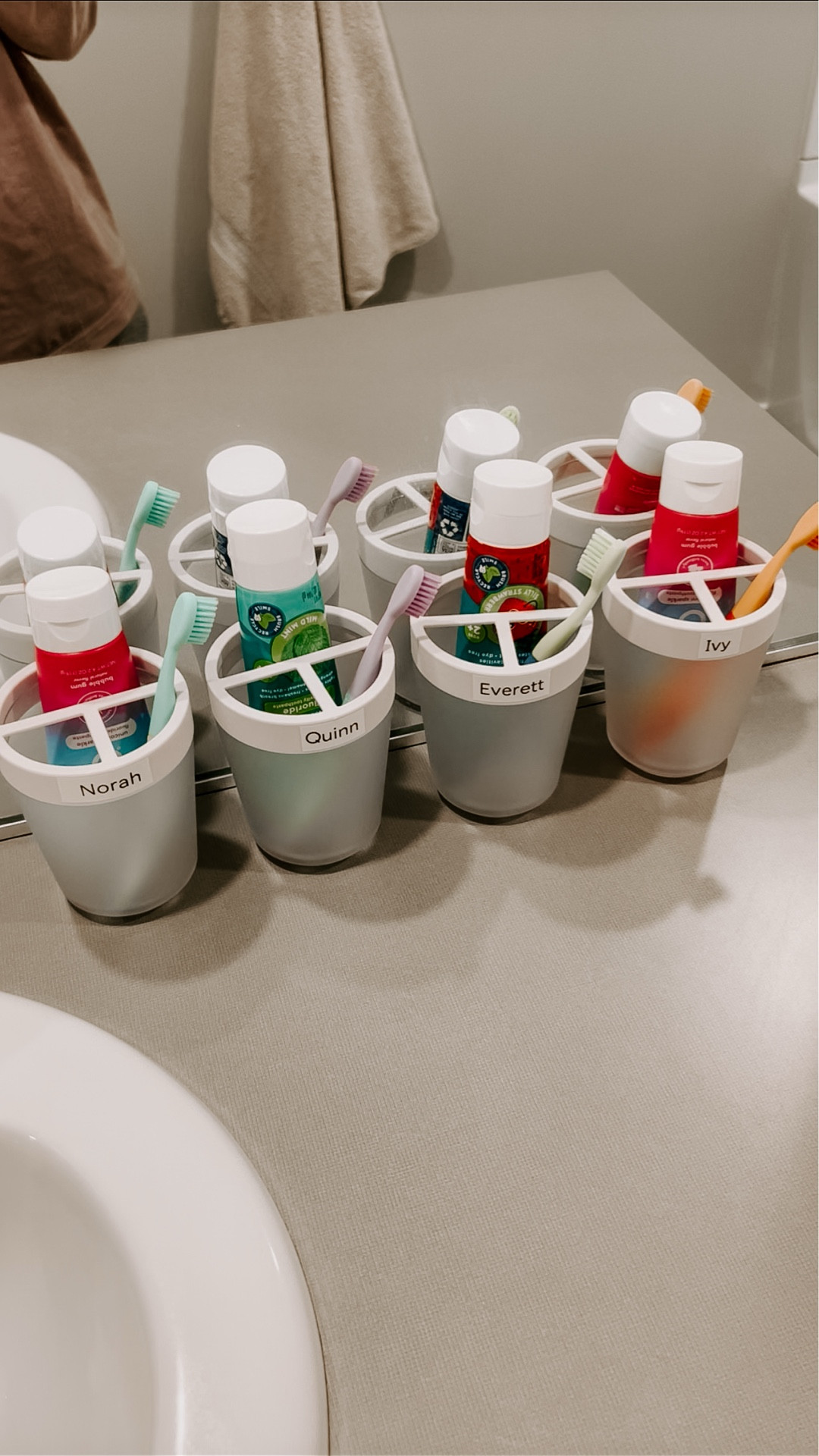 Kids bathroom organization 

#LTKdayinmylife #LTKKids #LTKHome
