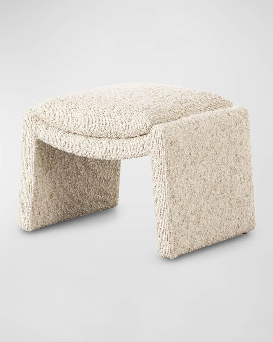 Four Hands Daniel Boucle Ottoman | Neiman Marcus