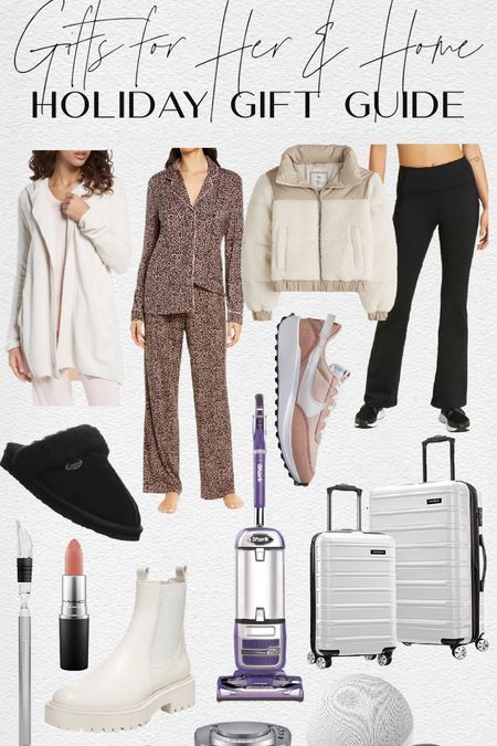 How to gift card! Gifts for her and Home! Leopard pajamas, cozy cardigan, Sherpa, puffer, flare, leggings, slippers, beauty, and more! 

#LTKunder50 #LTKGiftGuide #LTKhome
