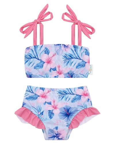 babygoal Little Girl 2-Piece Swimsuit Swimwear Summer Beach Bathing Suit 6-7Y, YZH01-6-7Y-B | Amazon (US)