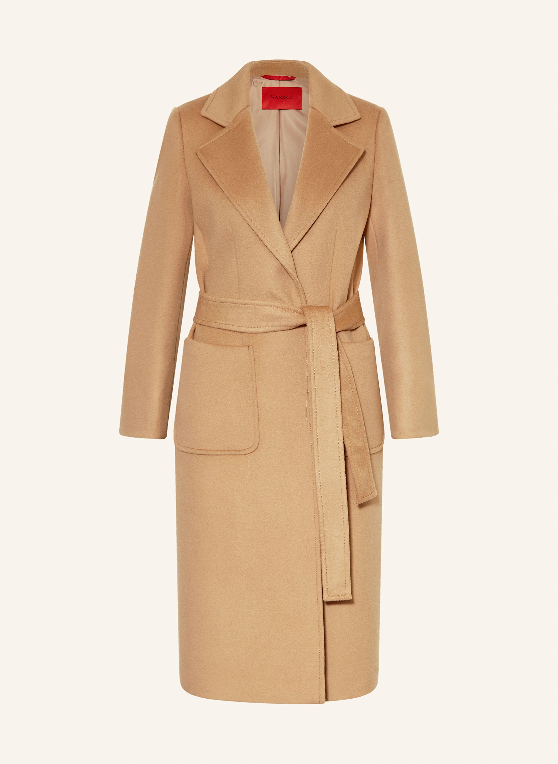 MAX & Co. Wollmantel RUNAWAY in camel | Breuninger (DACH)