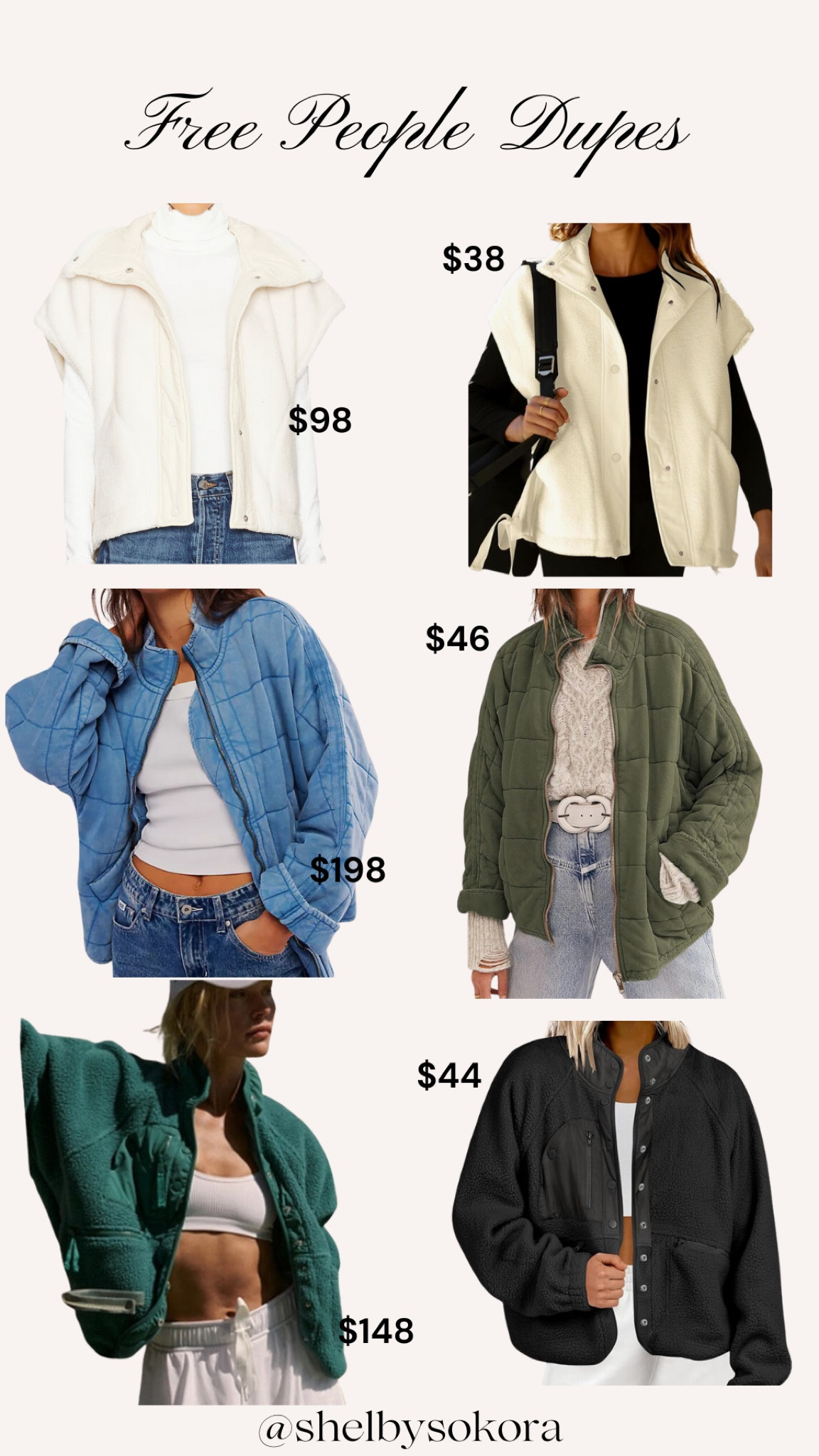 We love a dupe! These are my favorite Free People fall dupes. Same vibes, better price - thank me later! 

#freepeopledupe #dupesfinds #shopthelook #ootd #freepeoplevibes #stylesteals 

#LTKxPrimeDay #LTKStyleTip #LTKFindsUnder100