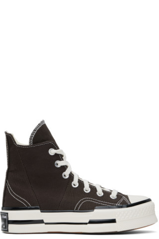 Brown Chuck 70 Plus Sneakers | SSENSE
