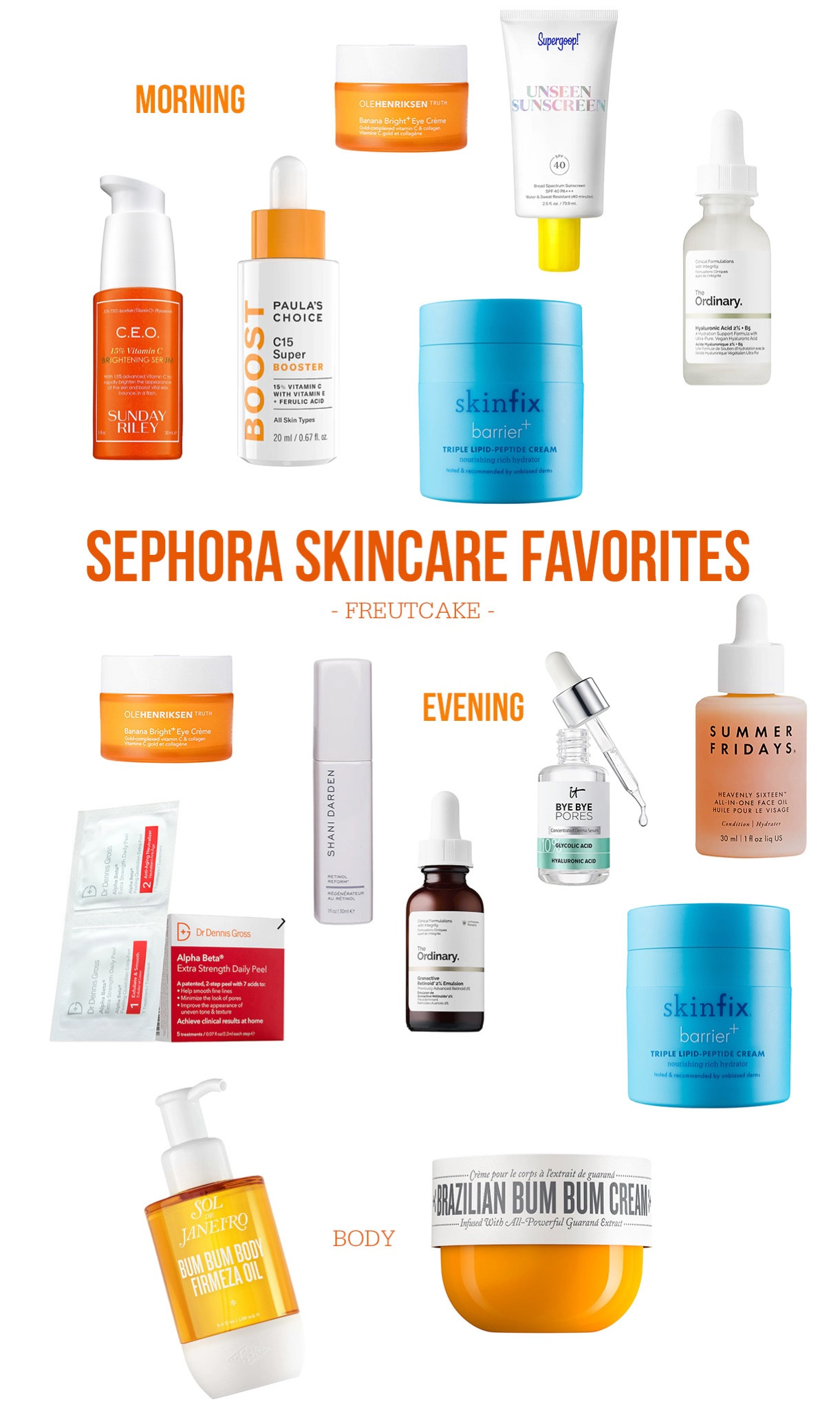 My AM/PM skin care favorites from Sephora. 

#LTKBeautySale