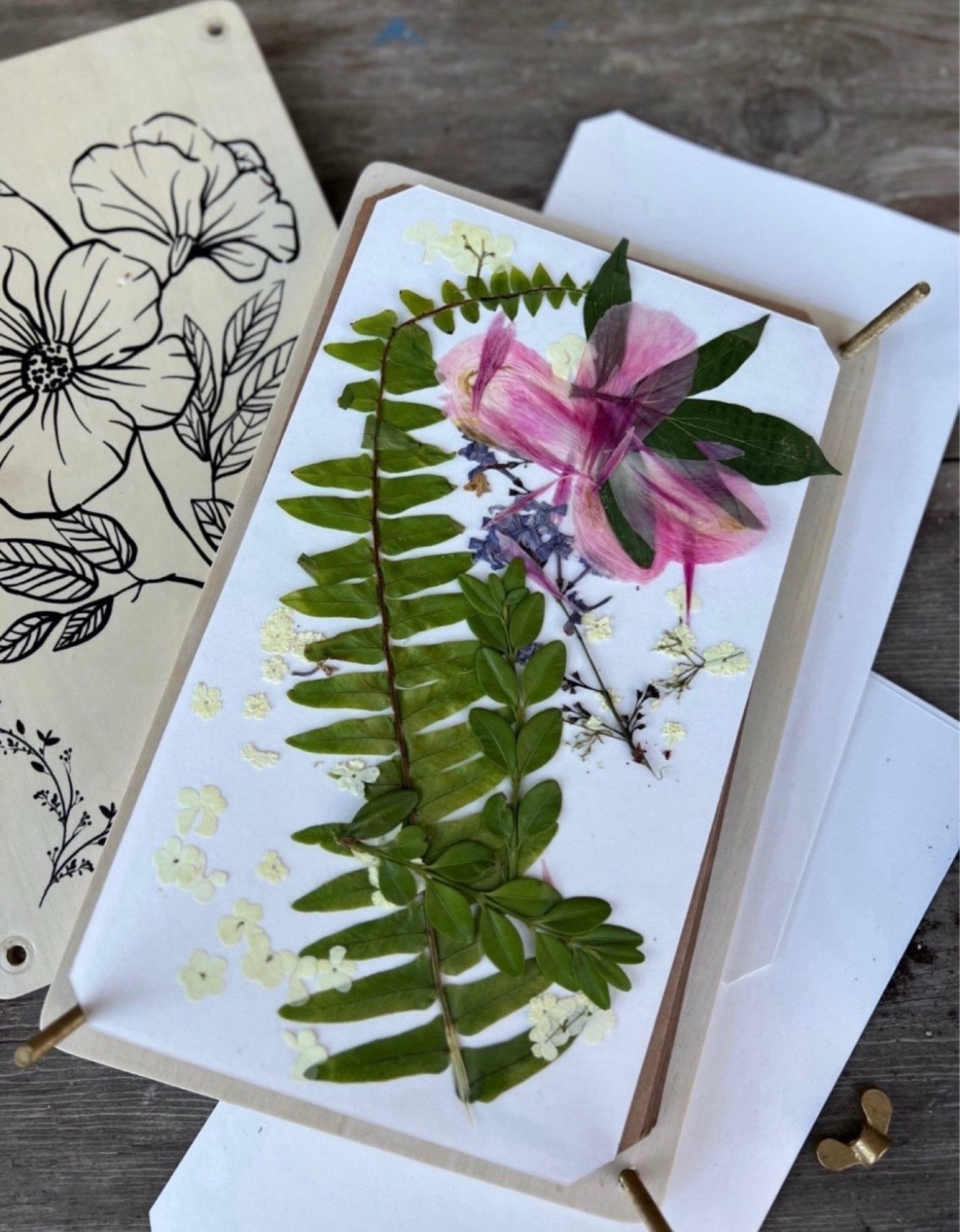 Are you looking for a fun flower-themed project? Create a beautiful piece of floral art with this flower press!

#LTKunder50 #LTKFind #LTKunder100