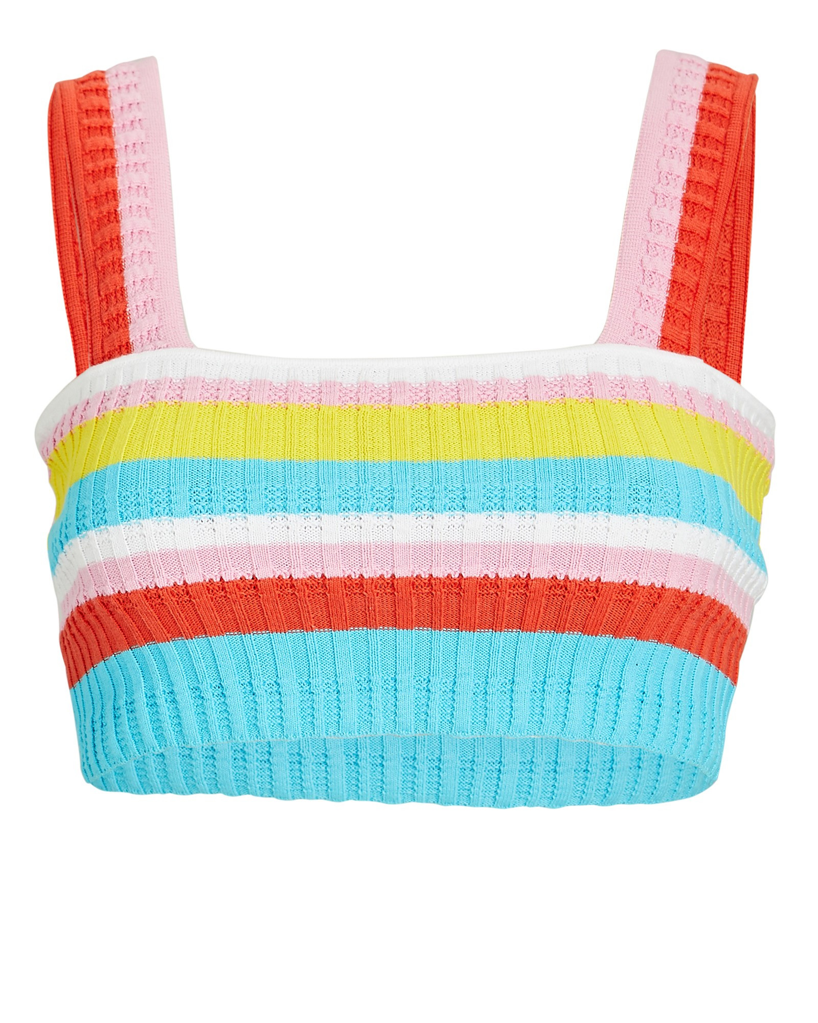 The Emily Striped Crop Top | INTERMIX