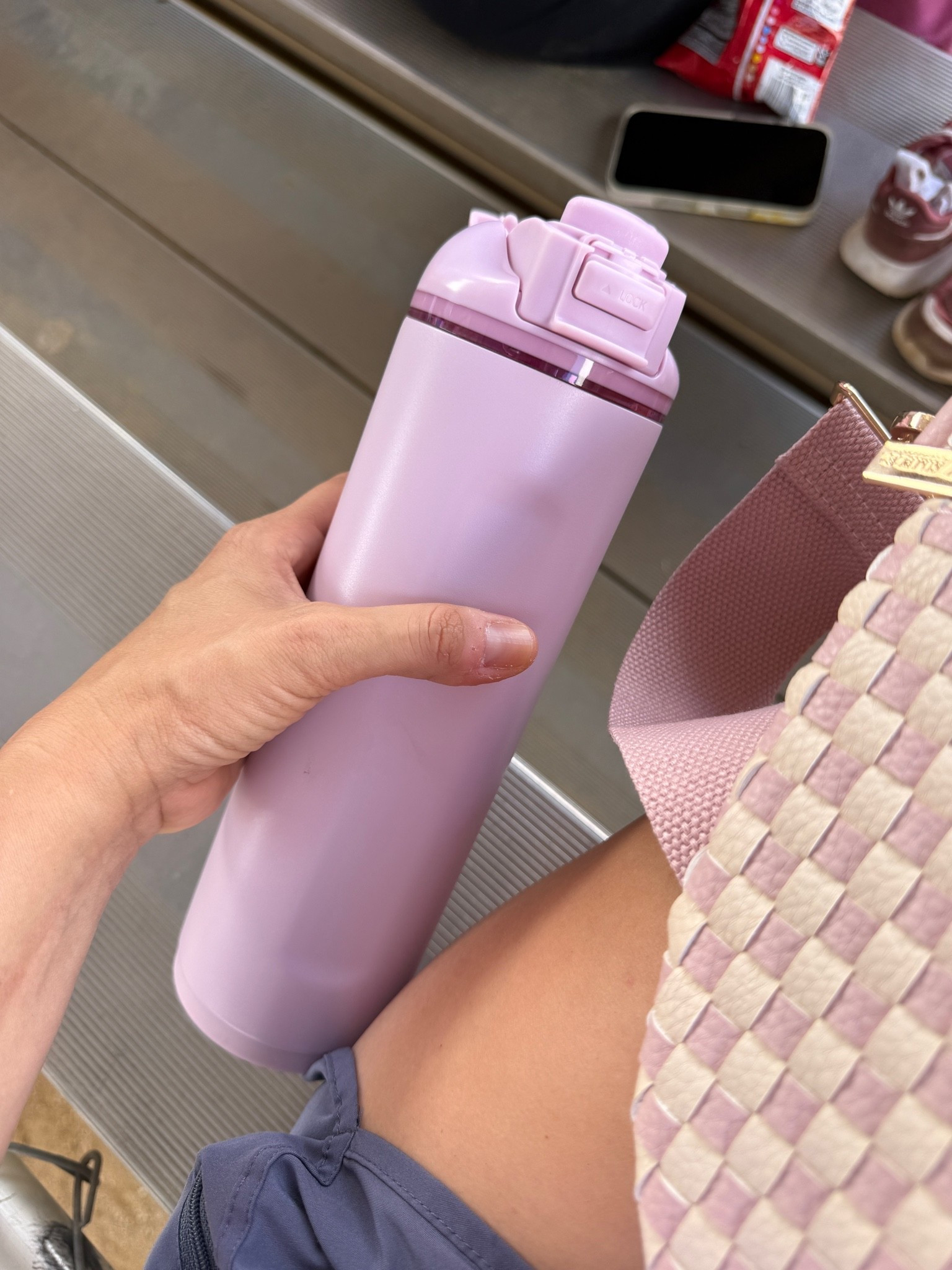@hydrojug #ad I’ve been taking this with me everywhere! I love that ot fits nicely in my cup holder, and not a straw so no mouth wrinkles!

#LTKfitnessgoals #LTKmomlife #LTKmorningroutine