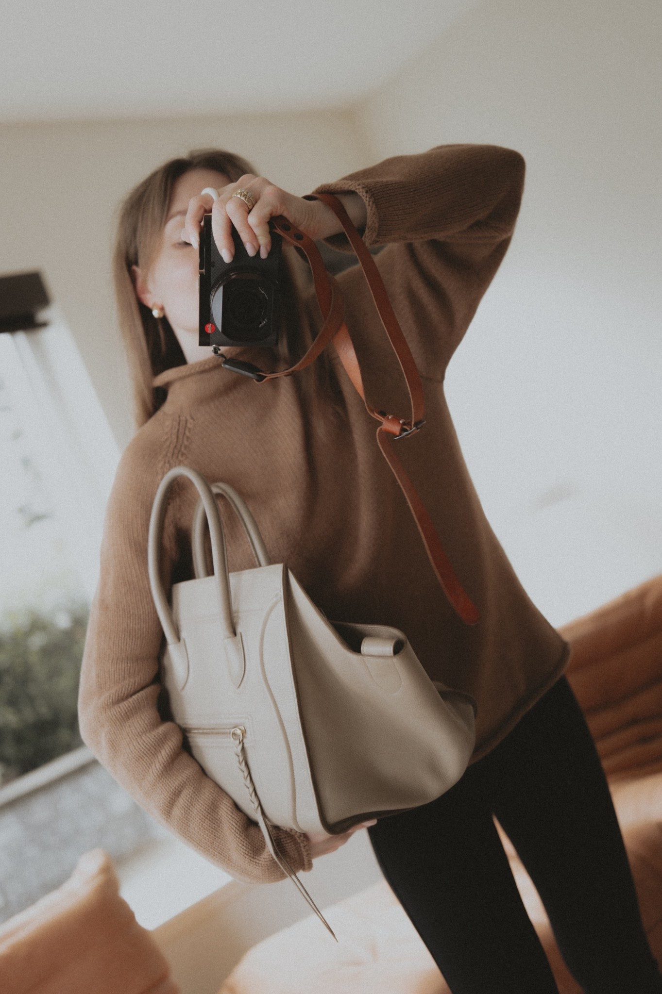 If you were to buy just one spring sweater: go with @jcrew 1988 rollneck 😊
Styled with Celine Phantom Luggage & Banan Republic skinny everywhere ponte pants. 

#LTKSeasonal