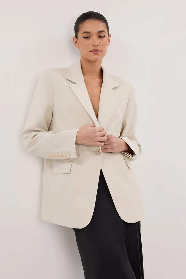 EDEN PLASTER BOXY BLAZER | DISSH