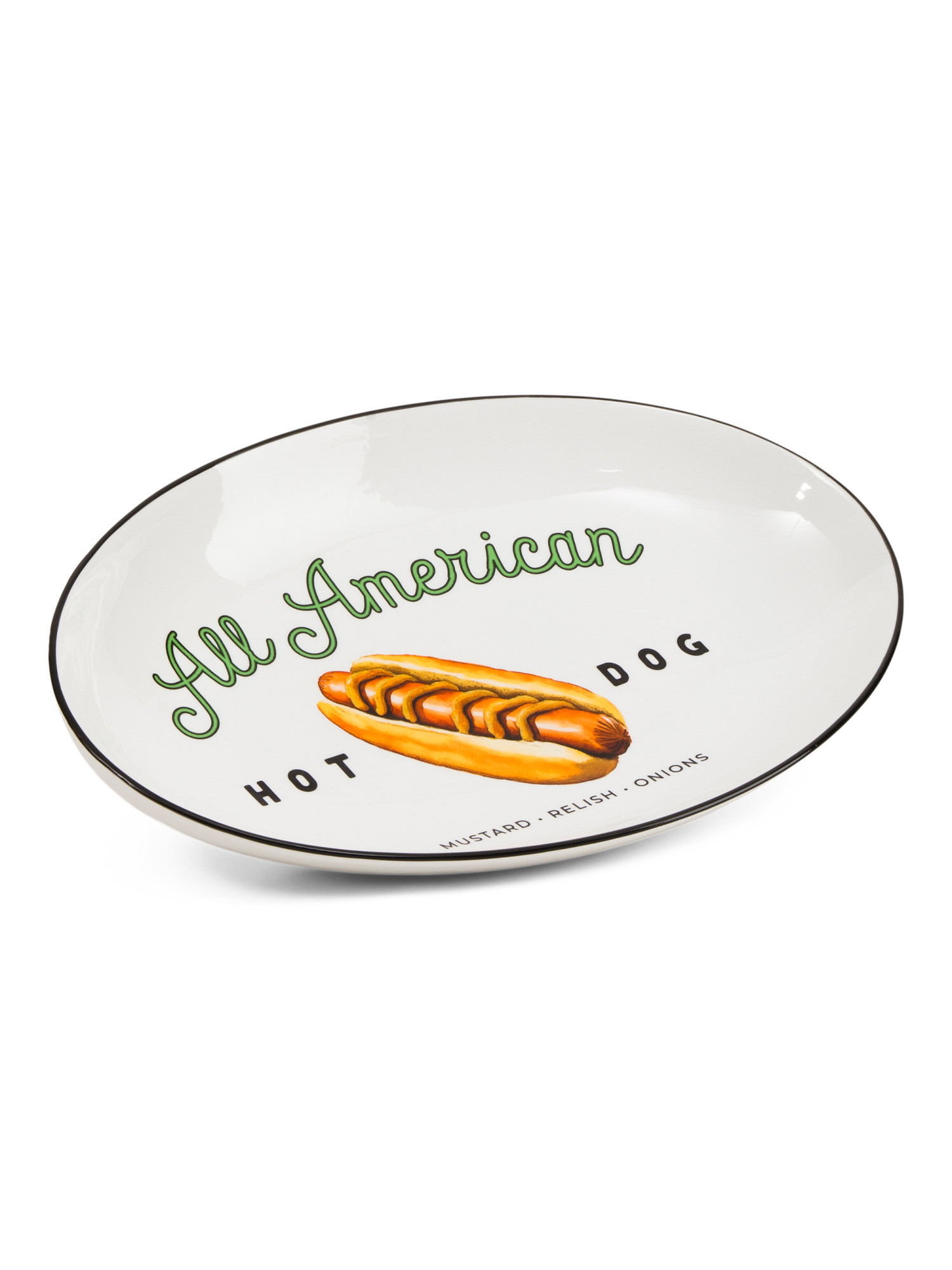 Retro Hot Dog Serving Platter | TJ Maxx