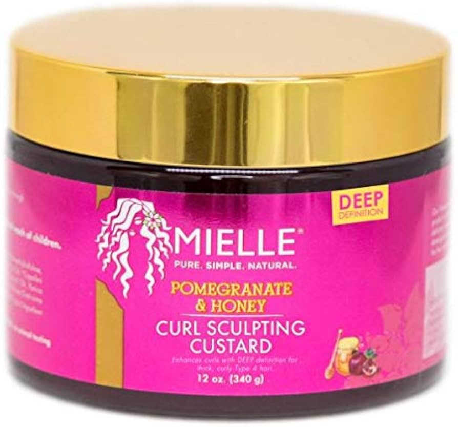 Mielle Organics Pomegranate And Honey Curling Custard 12Oz | Amazon (US)
