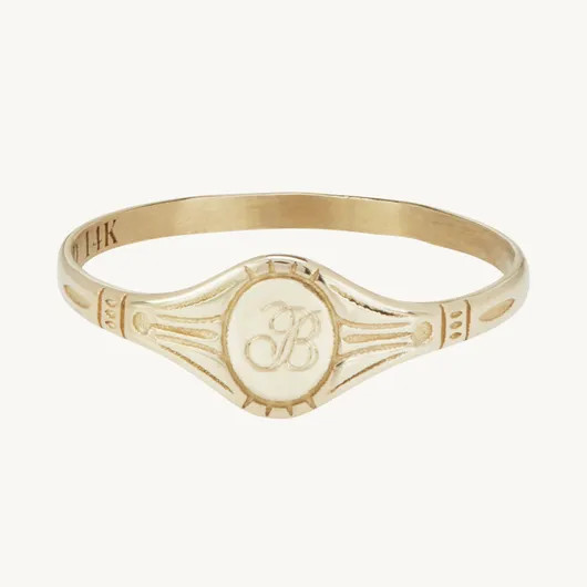 Baby Cygnet Gold Ring | Catbird