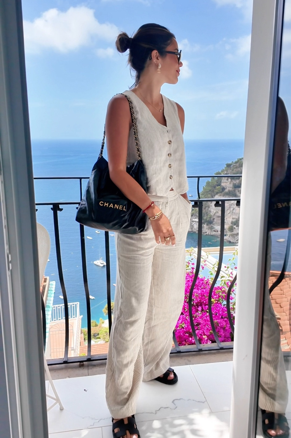 Love this linen set 
Wearing size 4 in bottoms and 4 in top

#LTKStyleTip