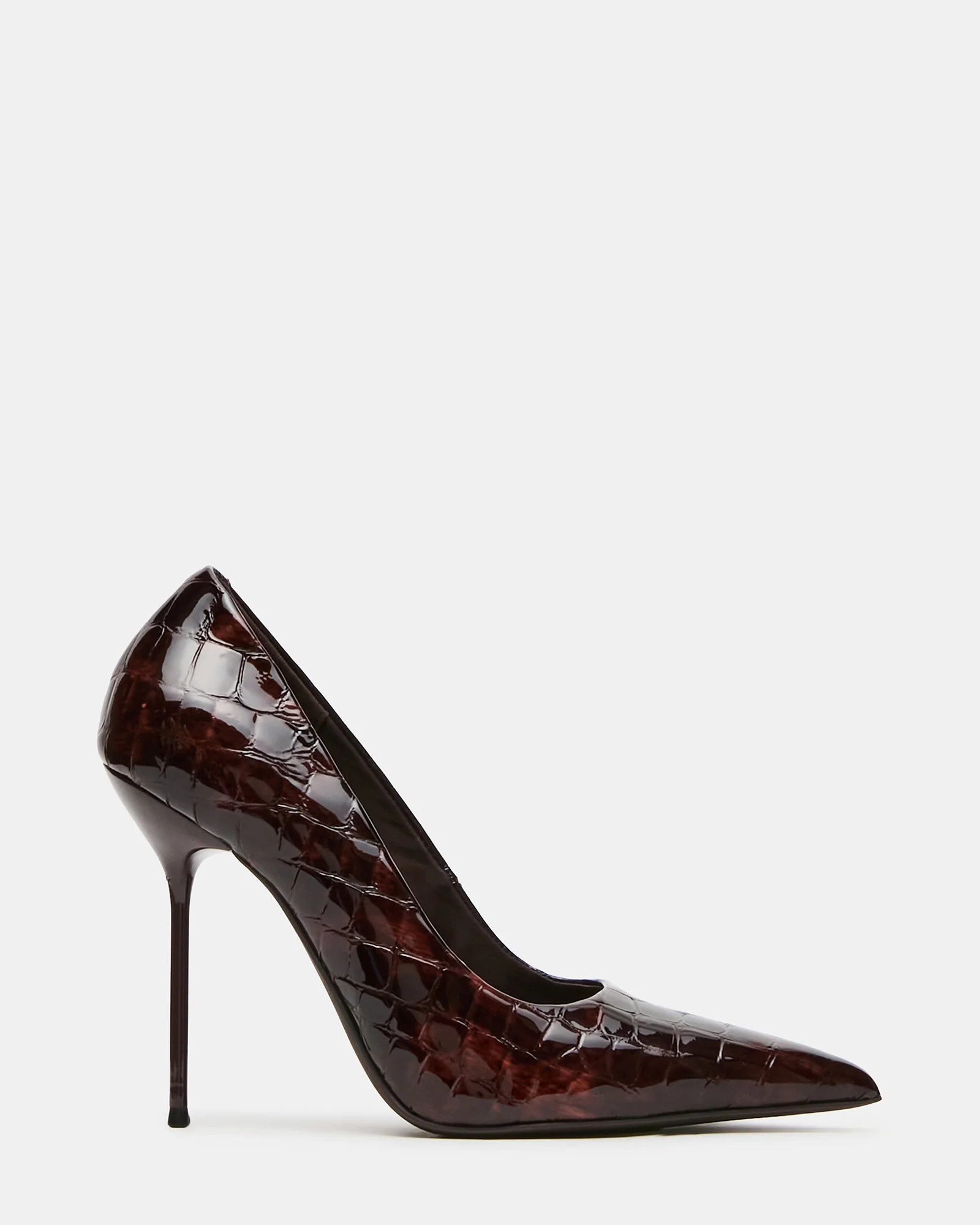 DYNASTY Tortoise Crocodile Pointed-Toe Pump Women's Stiletto Heel | Steve Madden (US)