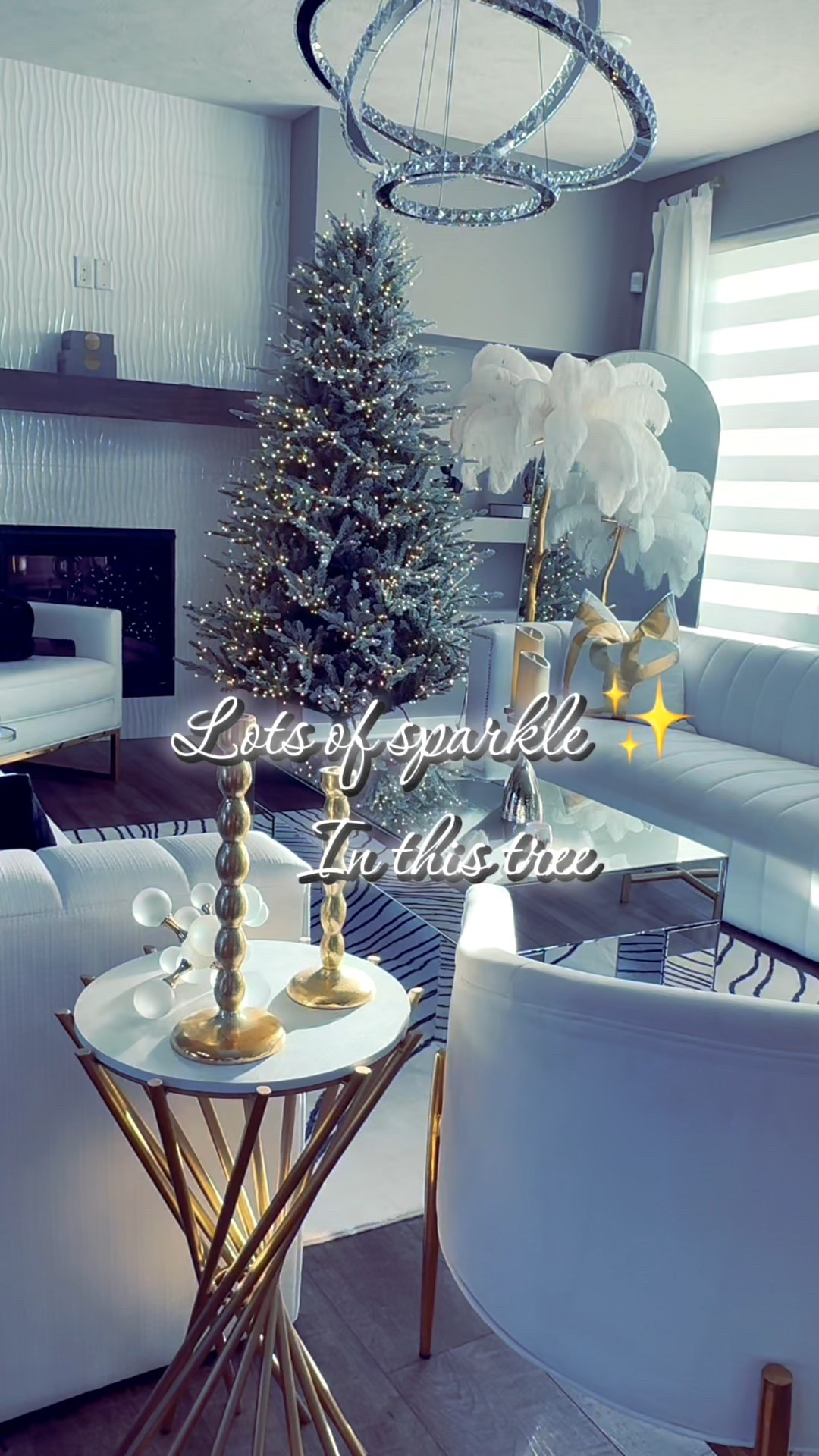 The sparking Christmas tree 

#LTKU #LTKHoliday #LTKHome