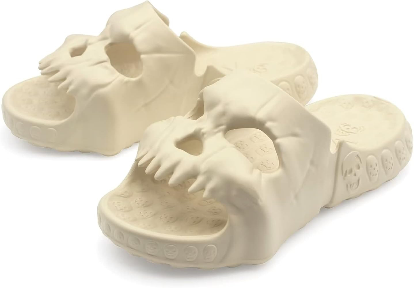 Skull Slide Sandals for Women Men Anti-Slip Cushioned Slippers EVA Thick Soft Slides Open Toe Sli... | Amazon (CA)