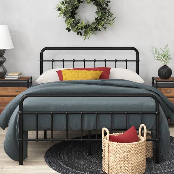 Florence 42 inch Metal Platform Bed Frame | Wayfair North America