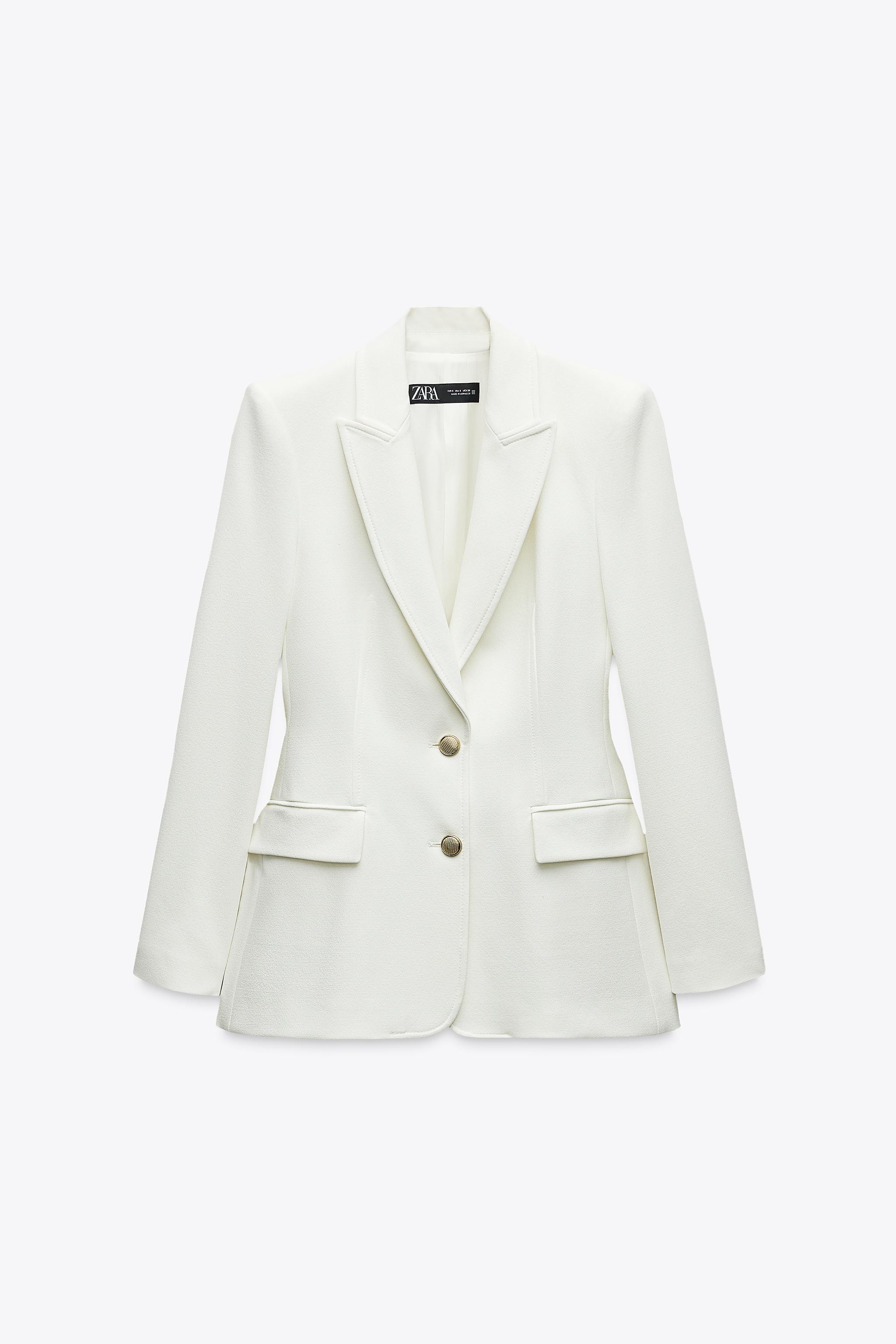 FITTED SHOULDER PAD BLAZER | Zara US