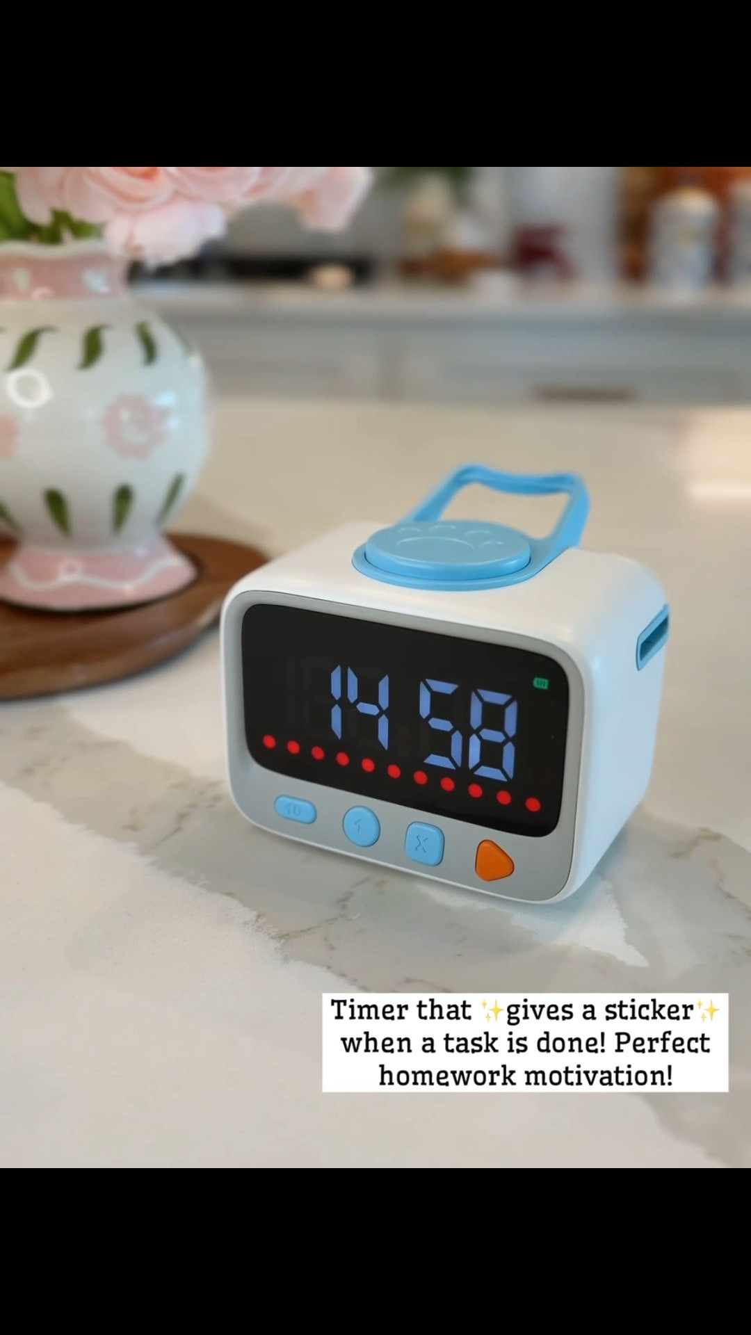Timer that gives a sticker when task is done!! Perfect for kids!

Amazon finds, back to school, watchnow, finds under 100, Elaina Zinke

#LTKmomlife #LTKKids #LTKSeasonal